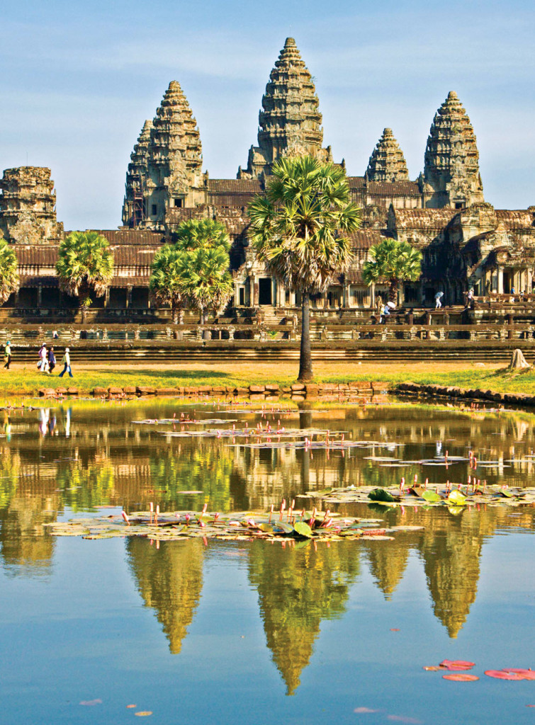 Sustainable Design Is Local Design: Angkor Wat is one of the earliest and most impressive examples of sustainable architecture. During Siem Reap's heyday, the two reservoirs regulated water, so that the temple could be used in the dry season. The pools also helped to distribute cool air throughout the temple.