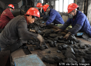 The first half of 2014 saw China's first decline in total coal consumption in over a decade.