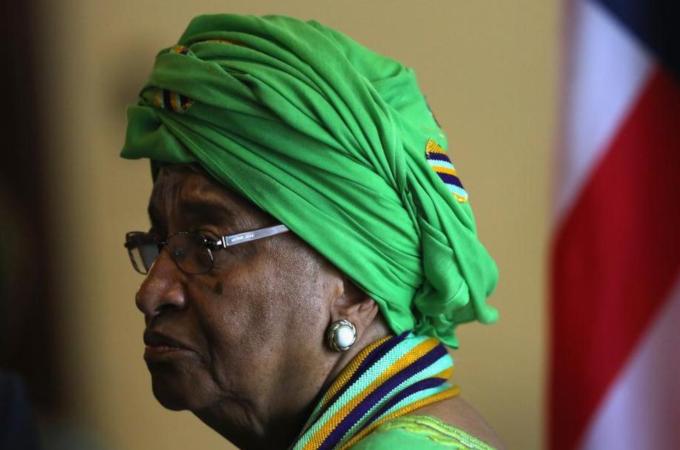 Sirleaf said her country would not become complacent after the gains made in fight against Ebola [Getty Images]