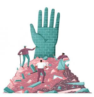Hand image - Status Quo Nepal, NYT