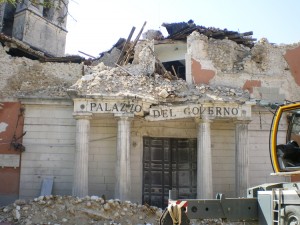 Aftereffects of the L'Aquila earthquake